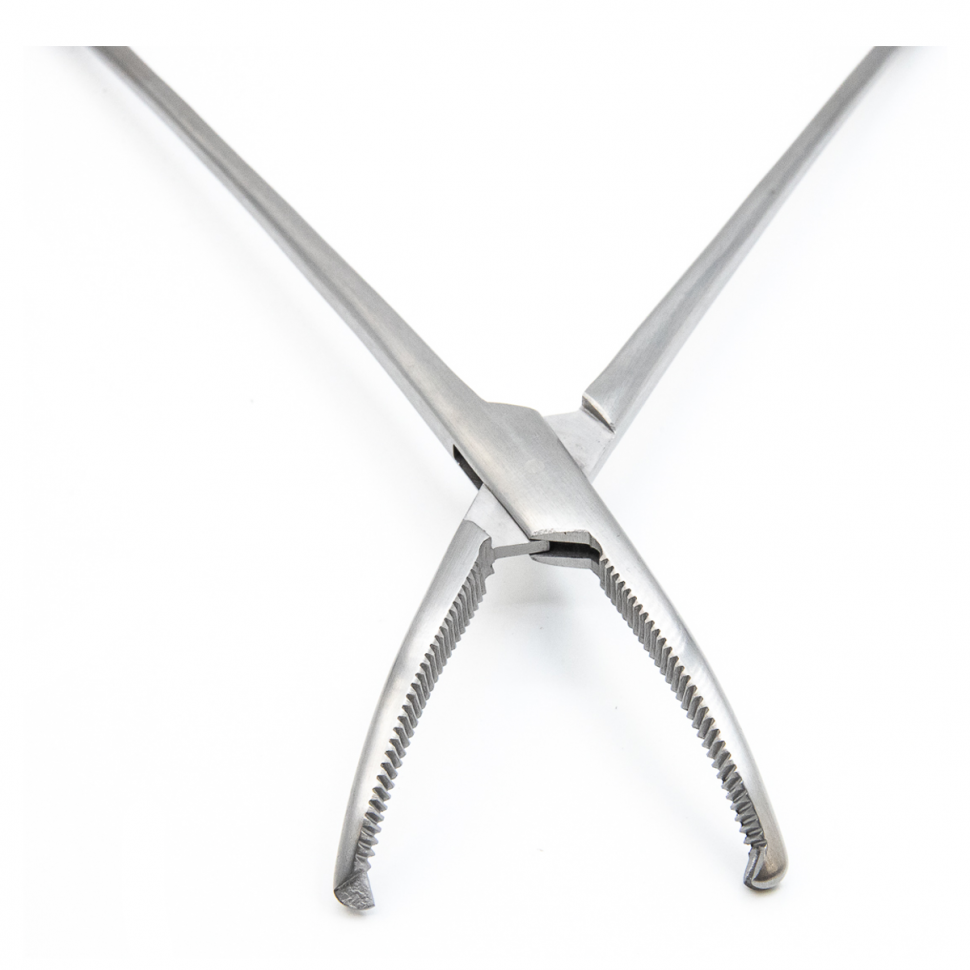 Зажим вагинальный, по Вертгейму, 23 см