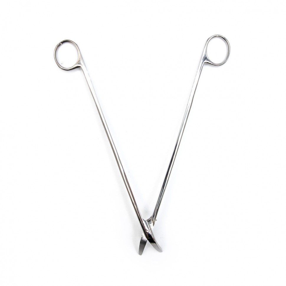 Ножницы сосудистые вертикально-изогнутые под углом, 250 мм Surgiwell