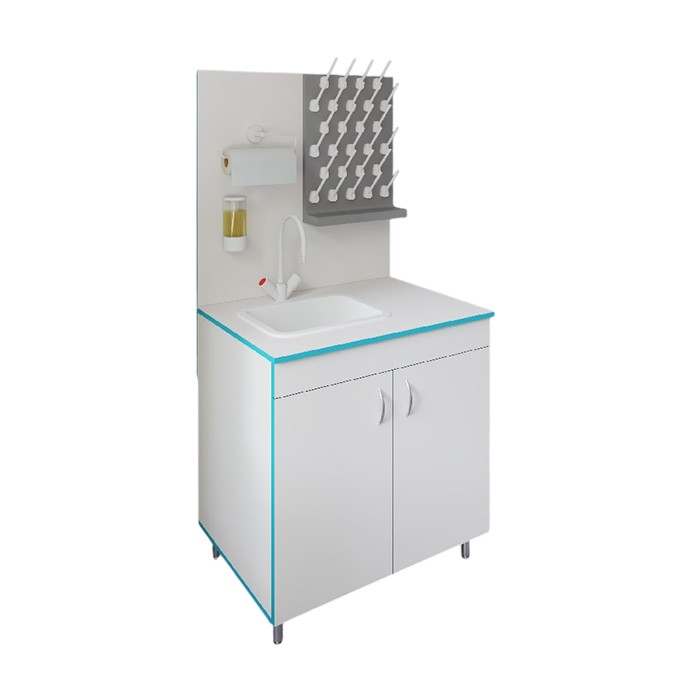 Лабораторный стол-мойка МО НВК 800 ПП