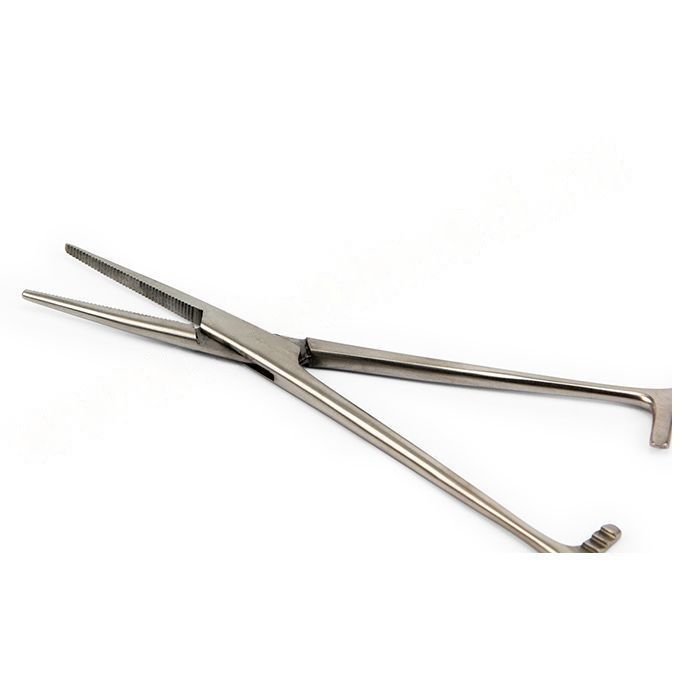 Зажим к/о, прямой, №1, 160 мм