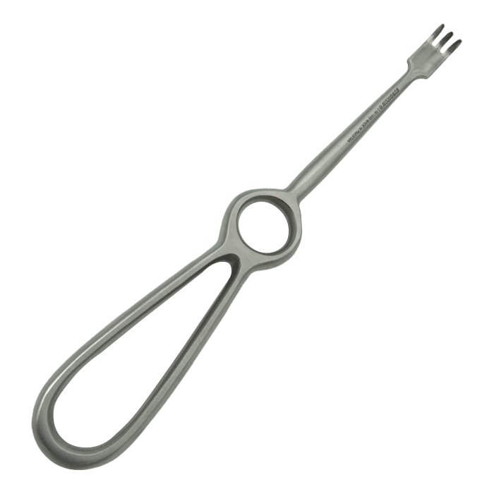 Крючок хирургический острый трехзубый N 1 Surgicon