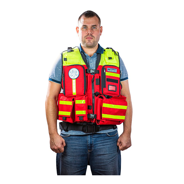 Жилет разгрузочный ЖР-01, цвет красный, Медплант