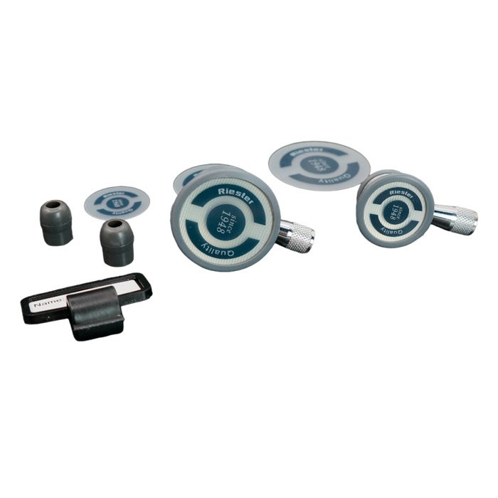 Tristar стетоскоп, с 3-мя головками, серый, Riester