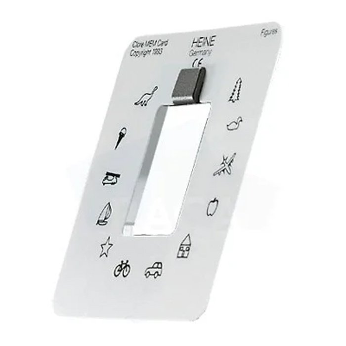 Карта фиксационная для насадки ретиноскопической Heine