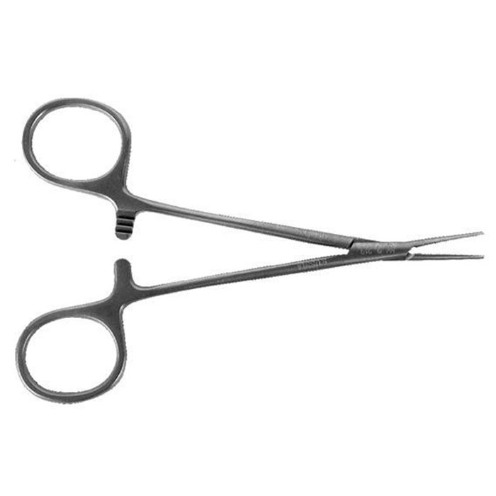 Зажим микроартериальный, прямой, Москит, 127 мм (матир.)