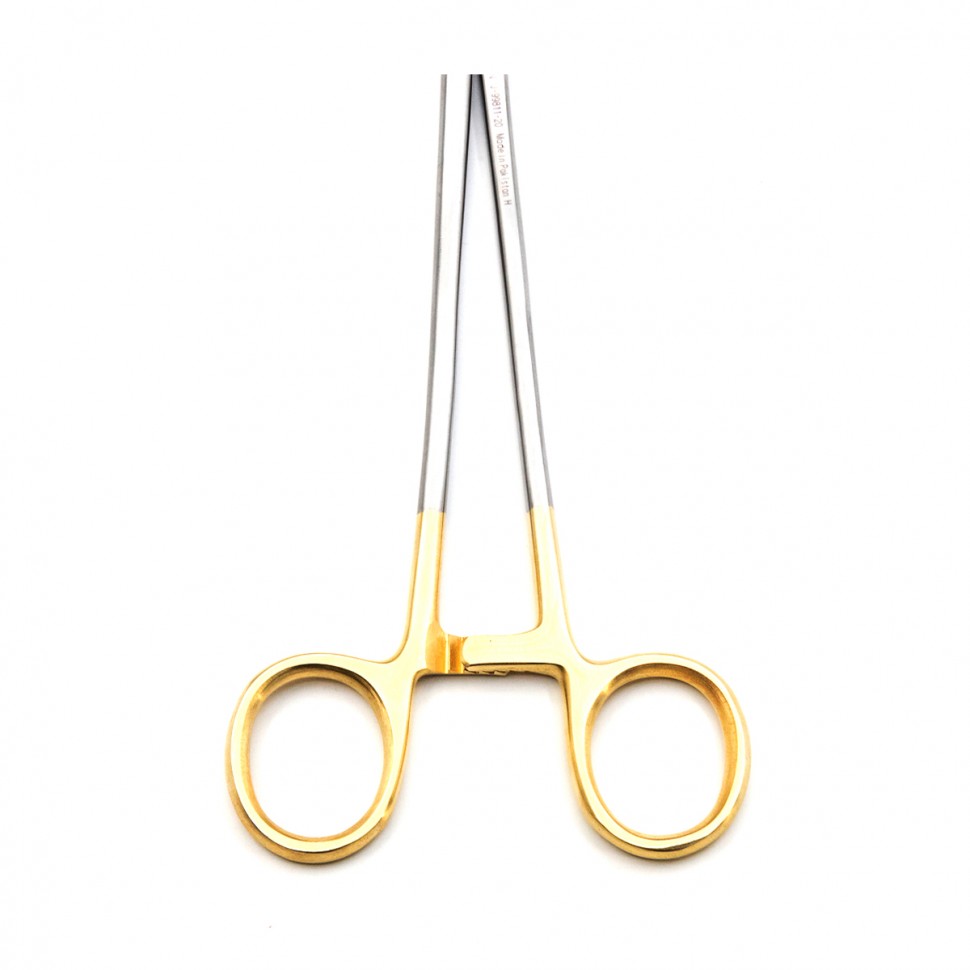 Иглодержатель общехирургический с твердосплавными пластинами 200мм