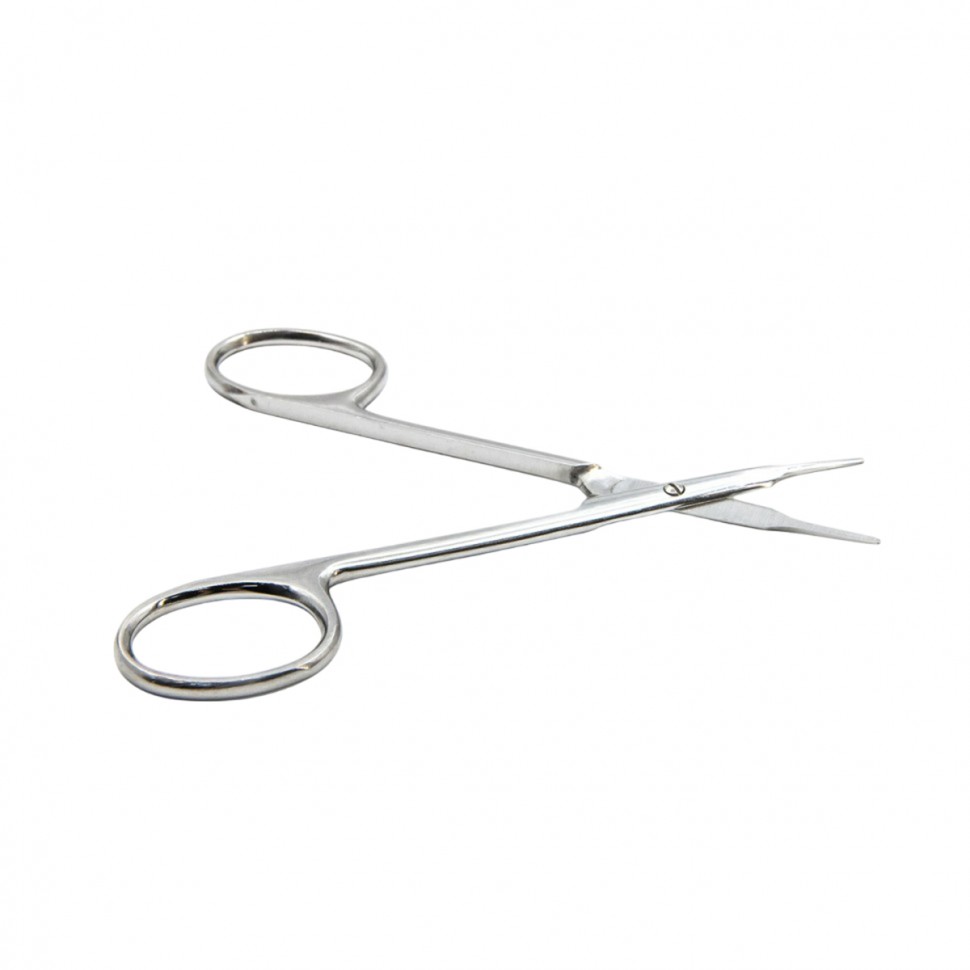 Ножницы роговичные тупоконечные, прямые, 110 мм. Surgiwell