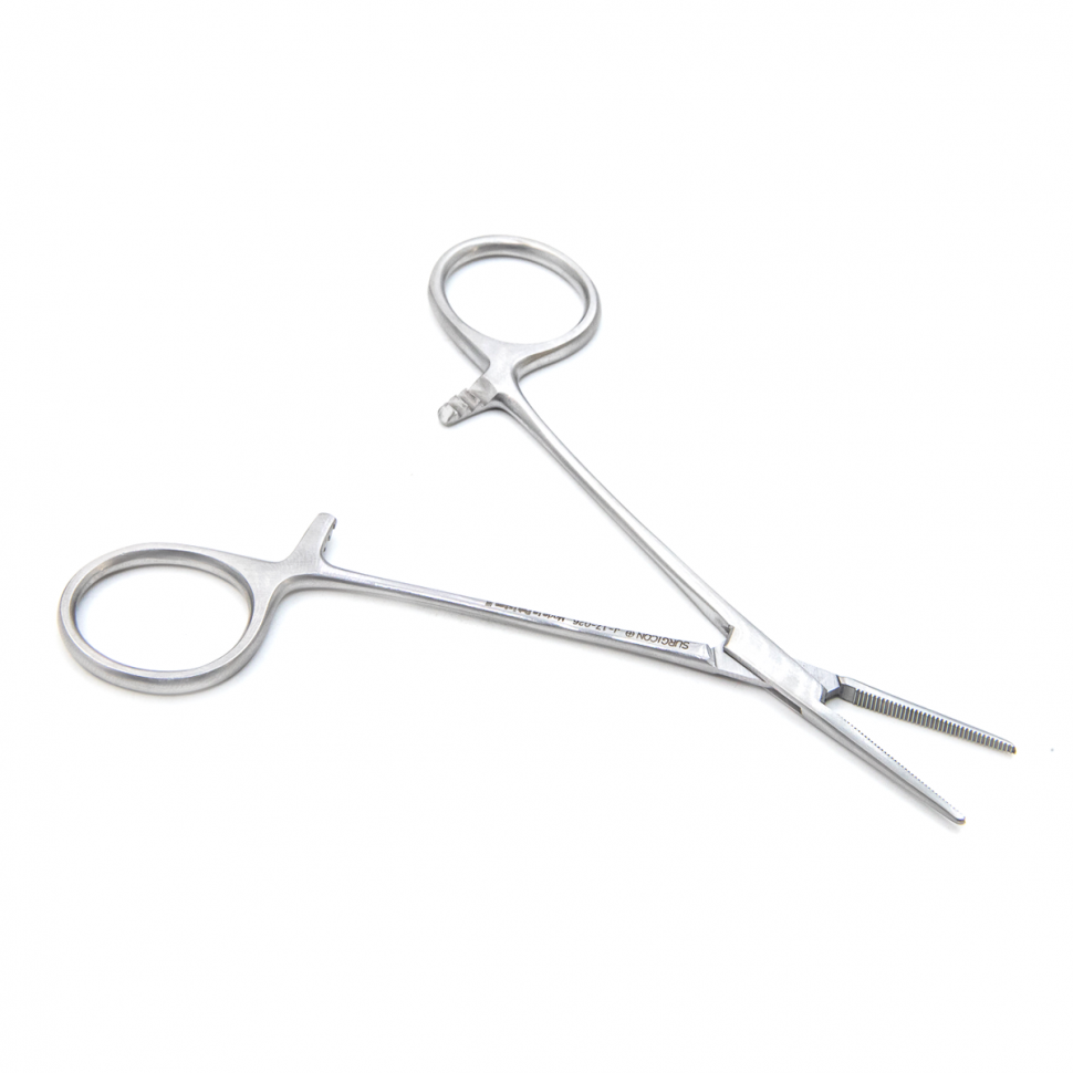 Зажим артериальный типа Mikro-Mosquito прямой, 12 см