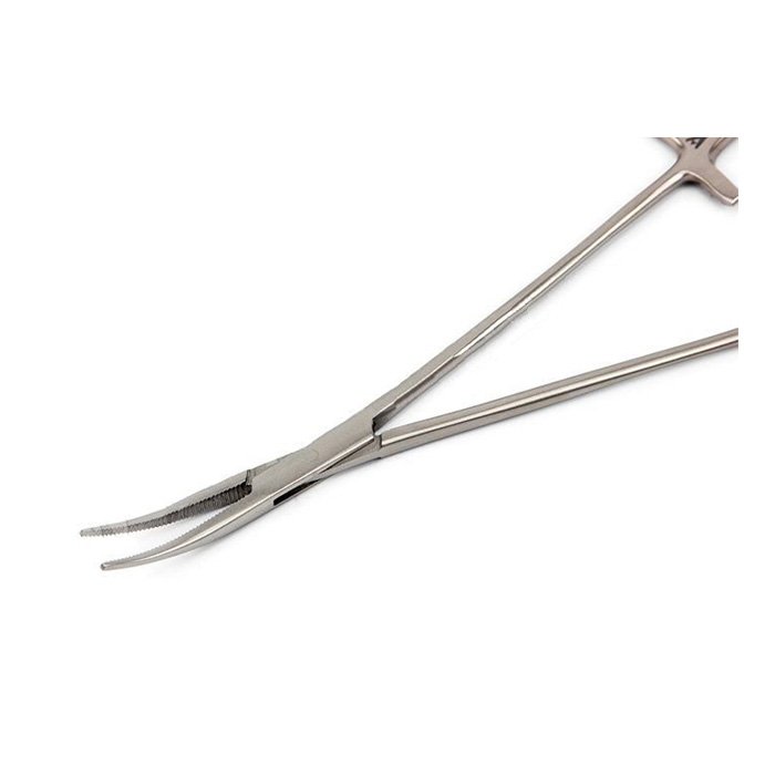 Зажим артериальный прямой Крайл, 156 мм (блестящие)