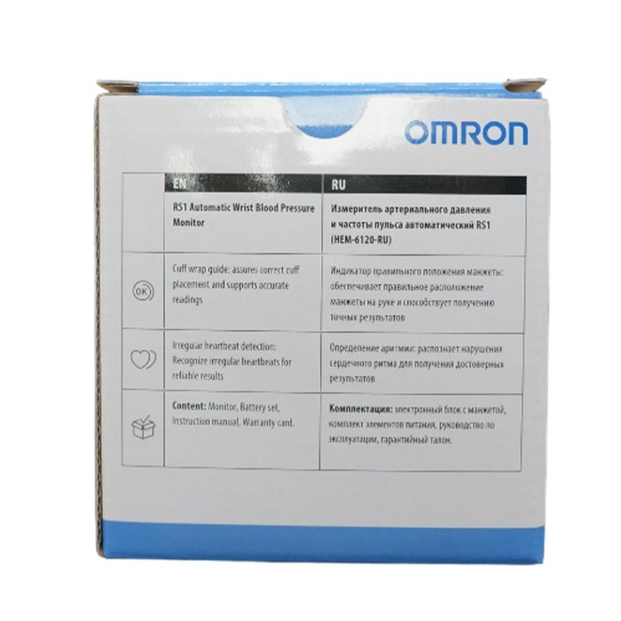 Тонометр на запястье OMRON RS1