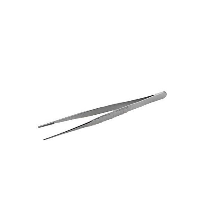 Пинцет сосудистый с атравматической нарезкой, 150х1,5мм, Surgiwell