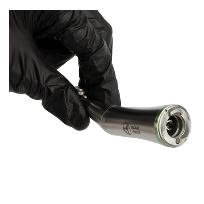 JA20L - понижающий угловой наконечник с оптикой и внешней системой охлаждения