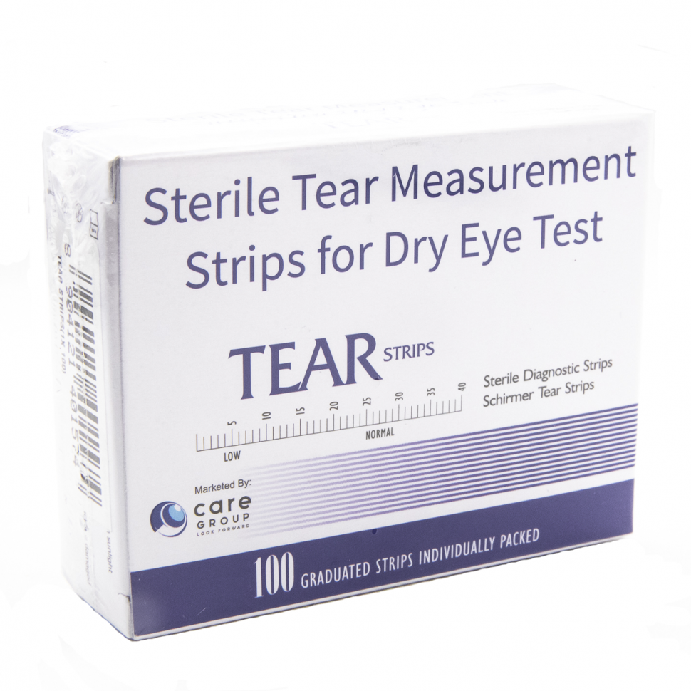 Полоски офтальмологические диагностические Tear Strips №100