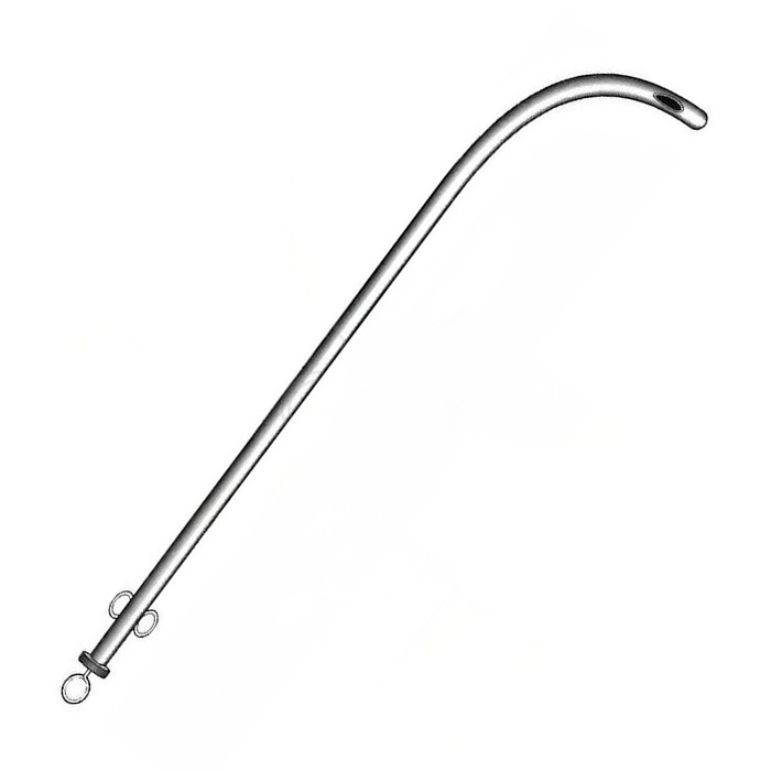 Катетер металлический Male, 27 см, тип  Fig. 12, Surgicon