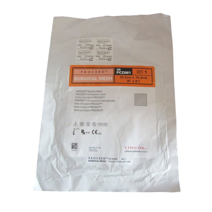 Ethicon ПРОСИД хирургическая сетка квадратная 15 х 15 см PCDM1