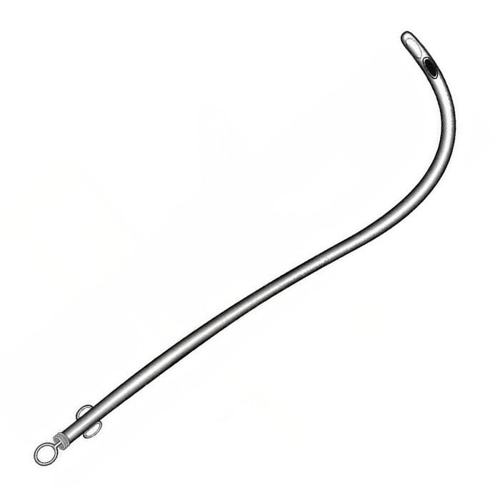 Катетер уретральный металлический Coxeter, 28 см, тип Fig. 16, Surgicon