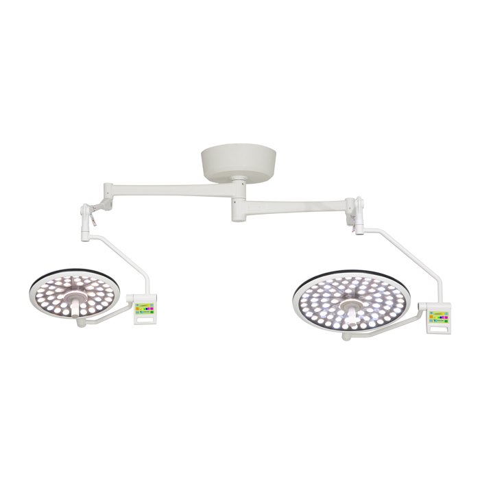 Потолочный двухблочный светодиодный операционный светильник Аксима-СД-100/100
