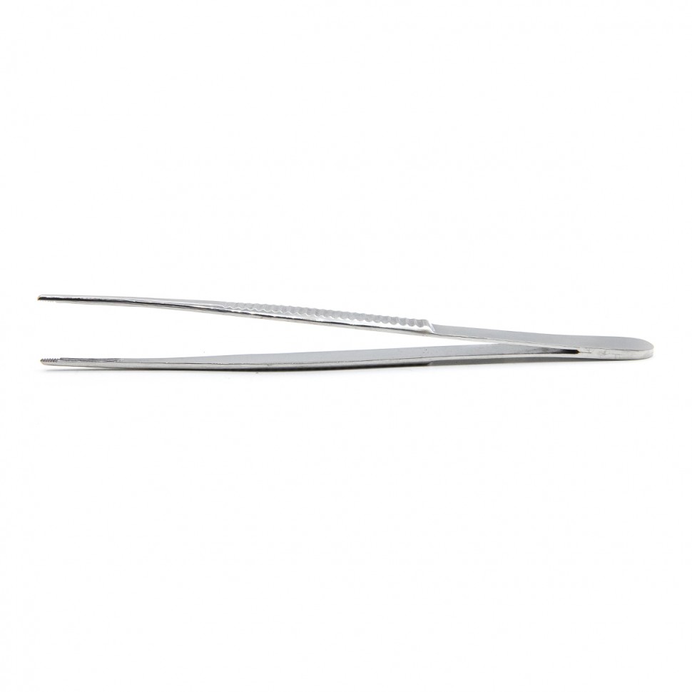 Пинцет сосудистый с двойной нарезкой, 150 мм, Surgiwell