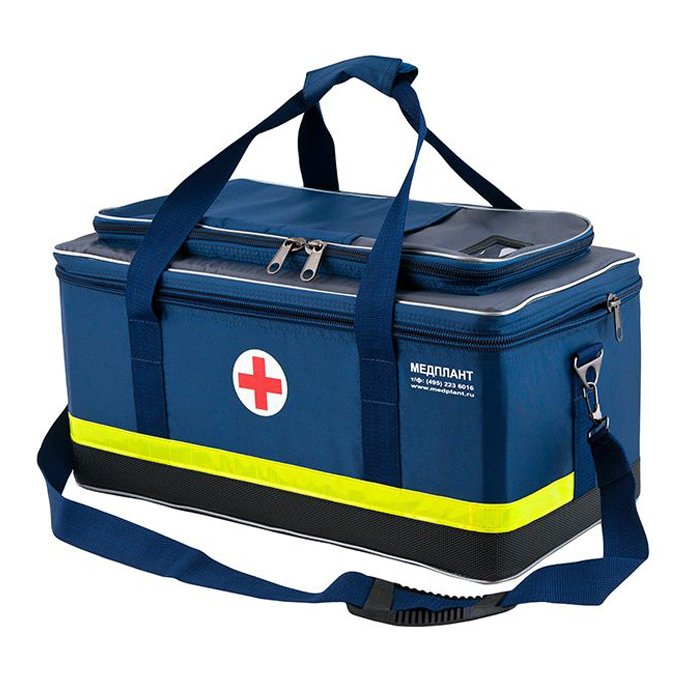 Укладка врача скорой медицинской помощи (укомпл. по пр. № 100 МЗ РФ) в сумке СР-3 стандартная комплектация (без ларингоскопа)