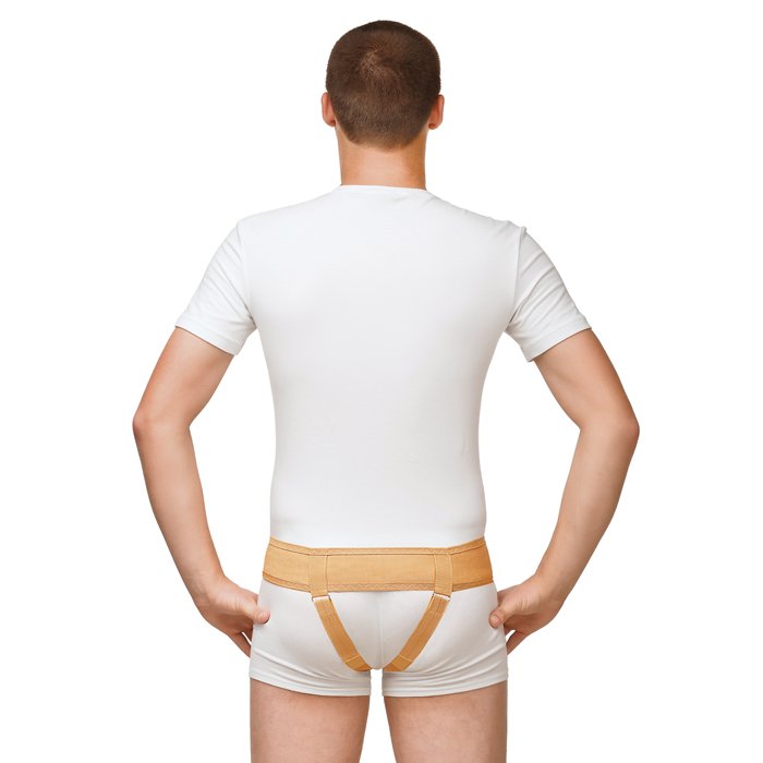 Бандаж фиксирующий грыжевый паховый двусторонний размер 3