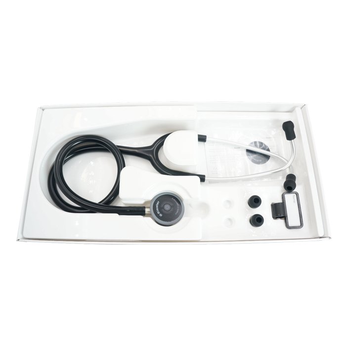 Duplex 2.0 Baby стетоскоп для детей, нержавеющая сталь, черный, Riester