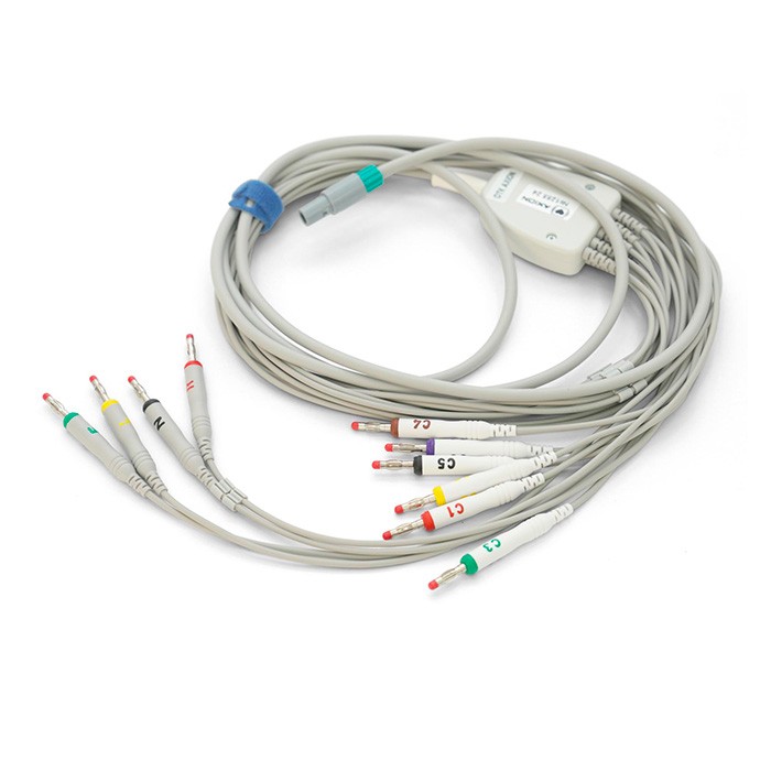 Кабель пациента ЭКГ для дефибриллятора "Аксион" ДКИ-Н-11