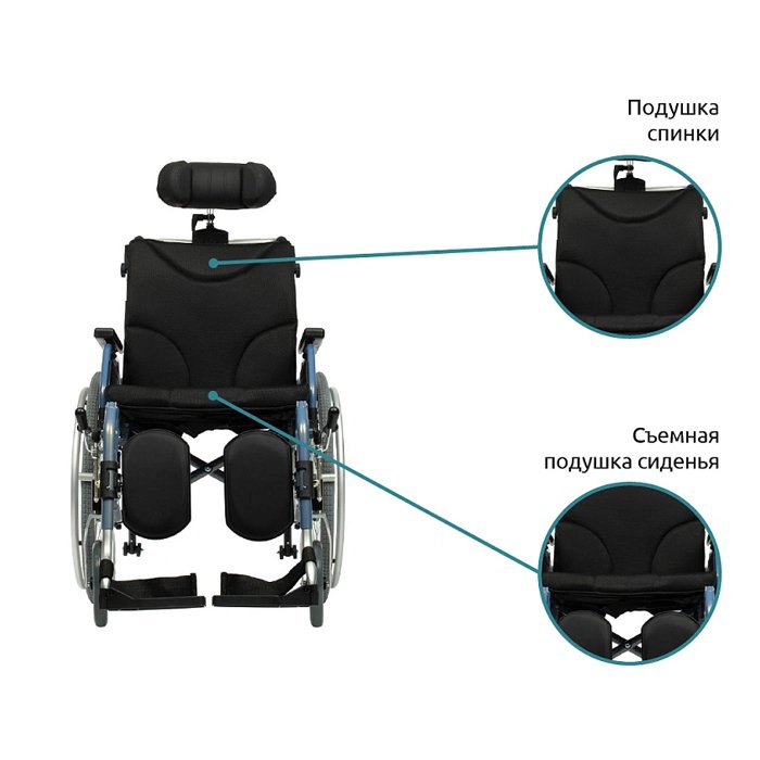 Инвалидная кресло-коляска механическая Ortonica Comfort 500