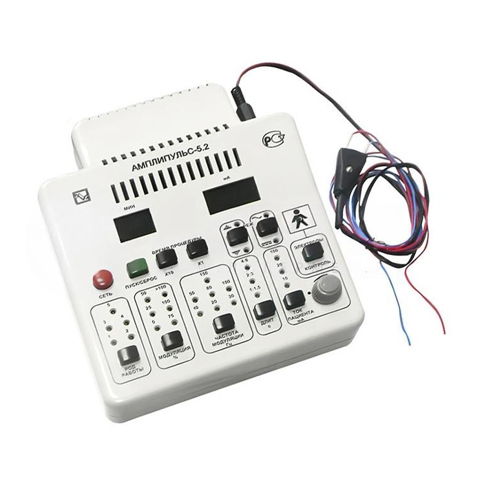 Аппарат низкочастотной физиотерапии «Амплипульс-5.2» в стандартной комплектации