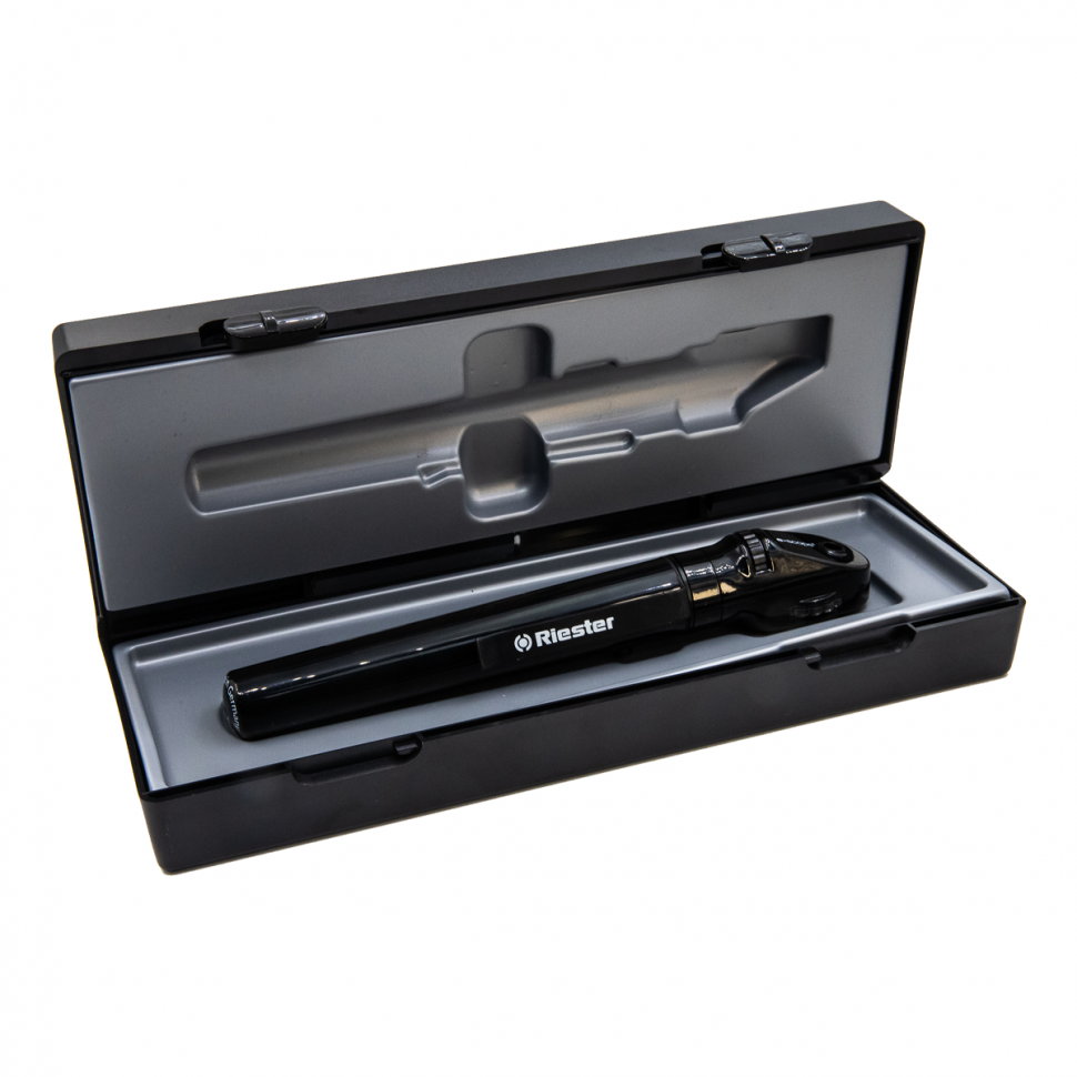 Офтальмоскоп e-scope (XL, 2,5 В, черный в футляре) Riester