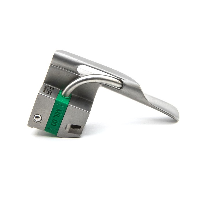 Клинок Miller №00 F. O. со сменным световодом в ларингоскоп KaWe