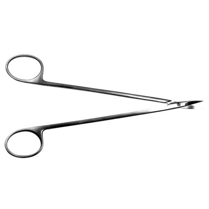 Ножницы остроконечные вертикально изогнутые 160 мм Тумботино