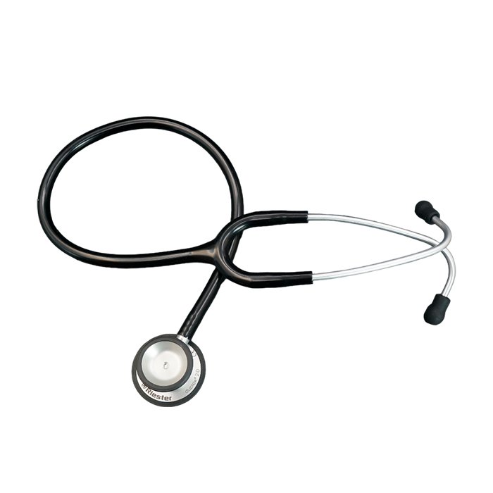 Duplex 2.0 стетоскоп, алюминиевый черный, Riester