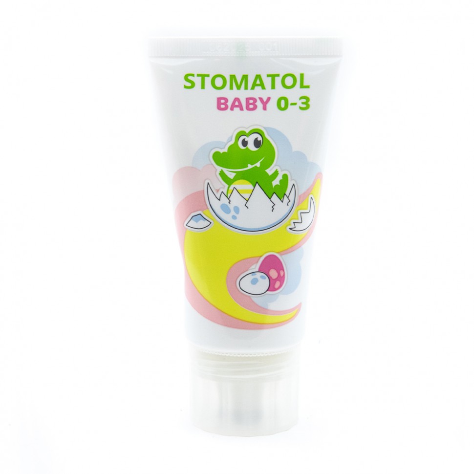 STOMATOL Зубная паста детская 0-3 лет Baby 50гр