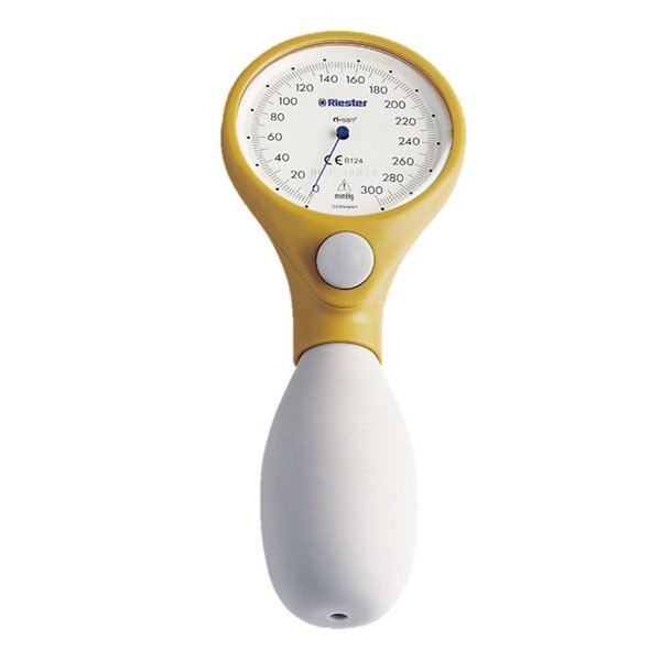 Механический тонометр Ri-San шафрановый (манжета бандажная) Riester