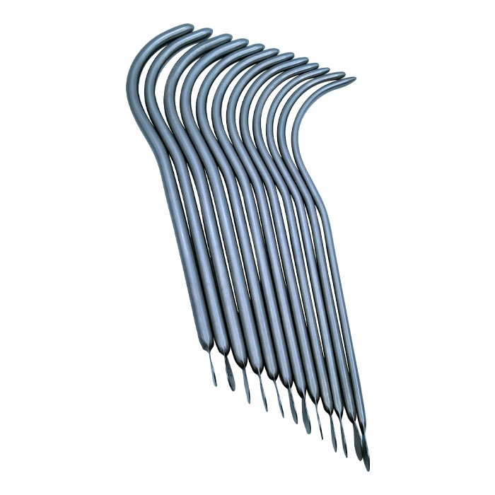 Бужи уретральные металлические изогнутые (комплект)