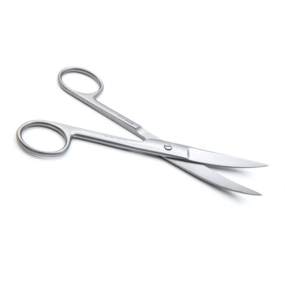 Ножницы STANDARD, остроконечные вертикально-изогнутые, 160 мм (Н-168р) , МИЗТ