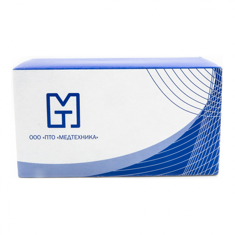 Иглы атравматические с нитями хирургическими рассасывающимися стерильные ПОЛИДИОКСАНОН MР 0,7 (USP 6-0), 75см, 16мм, мононить фиолетовый рассасывающийся 20 шт/уп