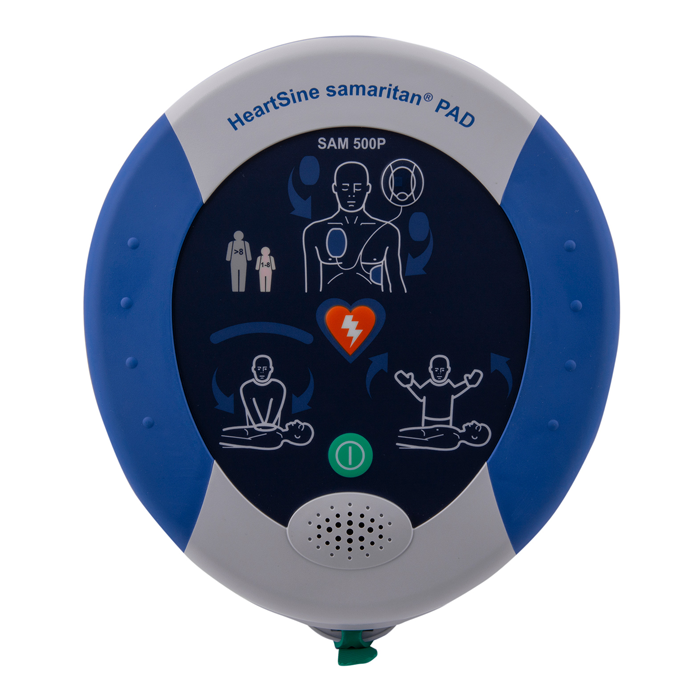 Автоматический внешний дефибриллятор Samaritan PAD 350P с принадлежностями HeartSine