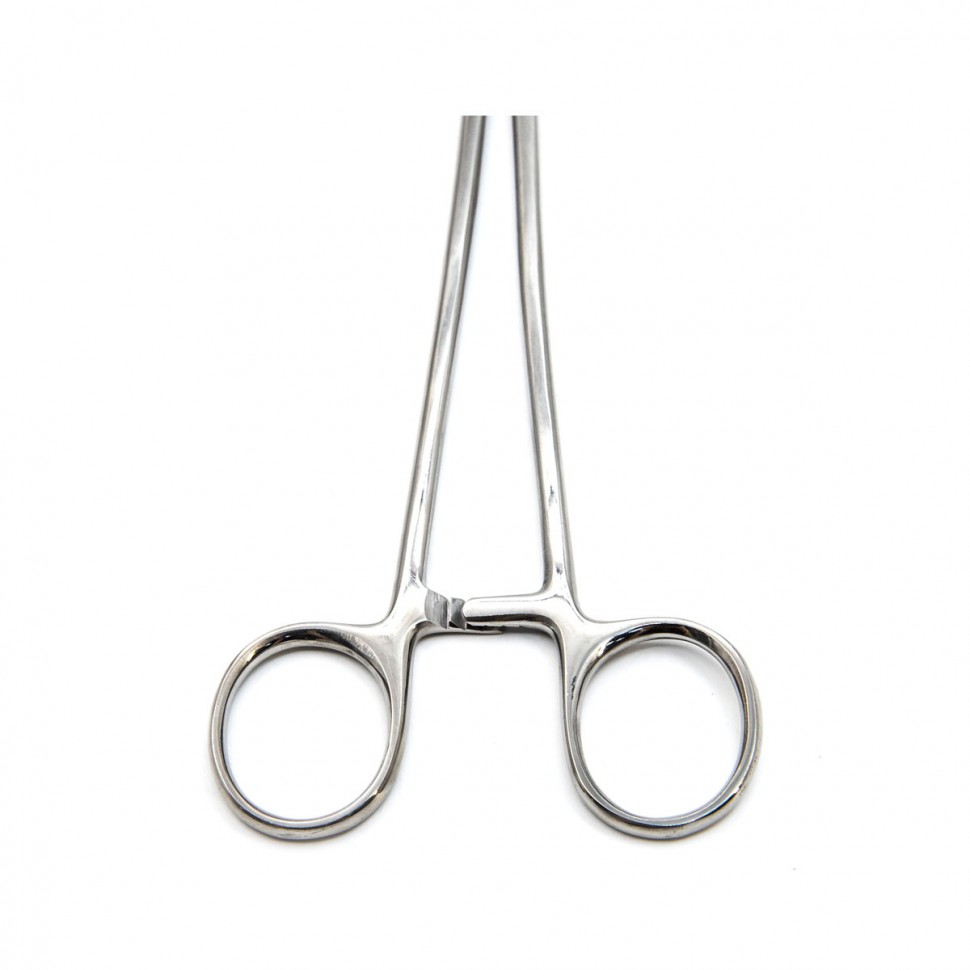 Зажим изогнутый с зубом, 280 мм. Surgiwell