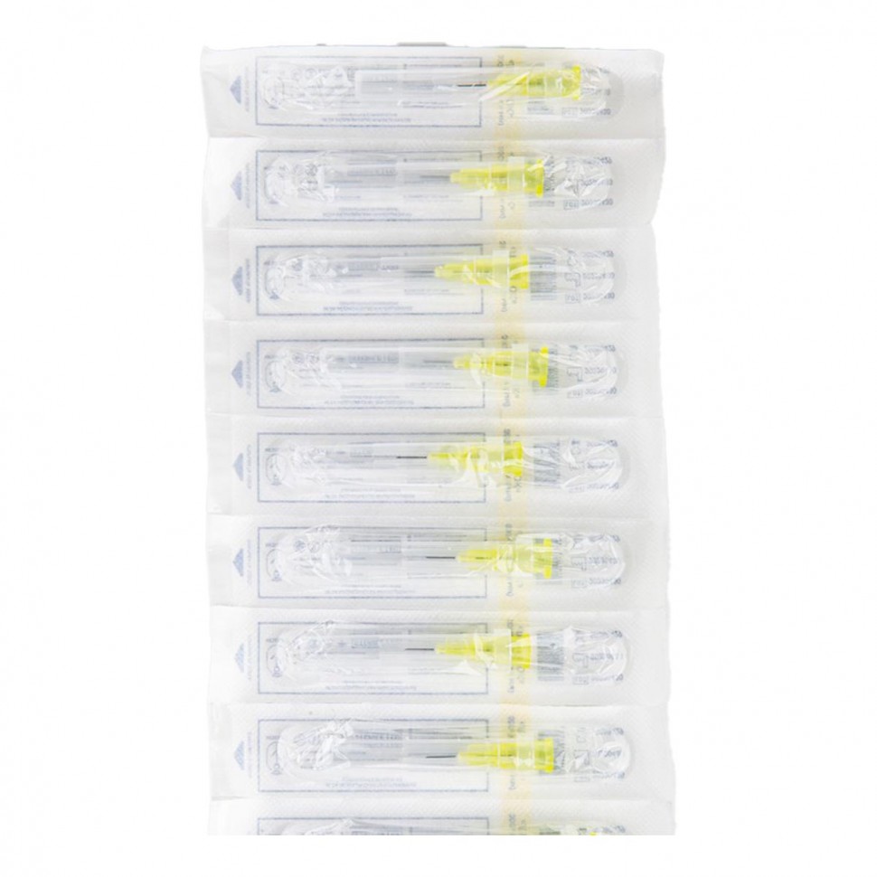 Игла одноразовая медицинская инъекционная стерильная MESOLIFE 30G 0,30*6 мм 100/5000