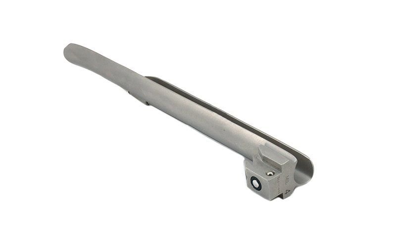 Клинок ларингоскопа Miller №4 прямой лампочный Surgicon