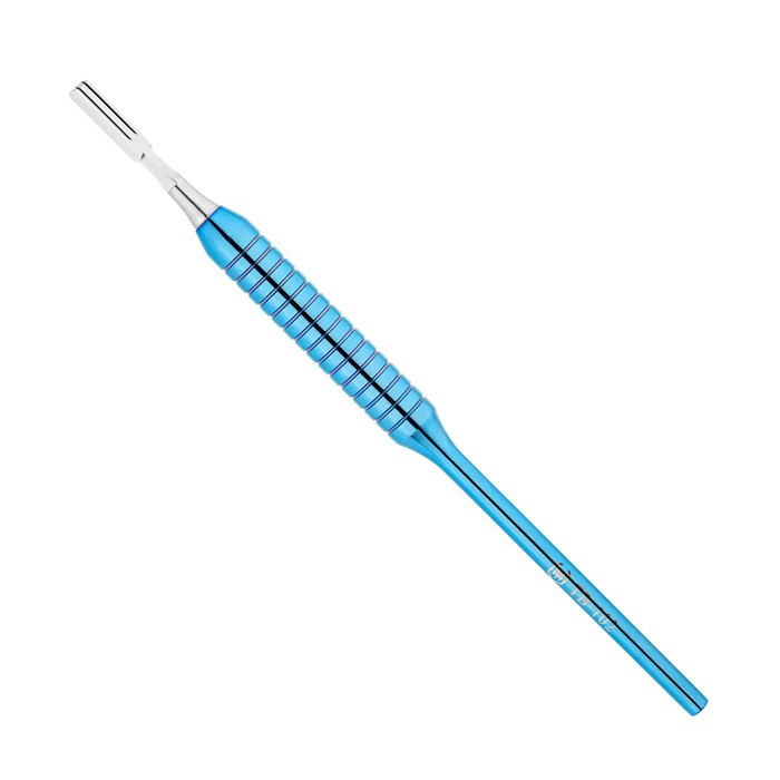 Рукоятка для скальпеля с двумя лезвиями, общая длина 163 мм