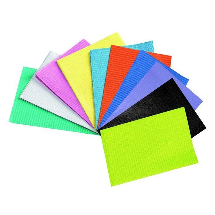 Салфетки для пациентов Basic Monoart 500 шт. (голубые)