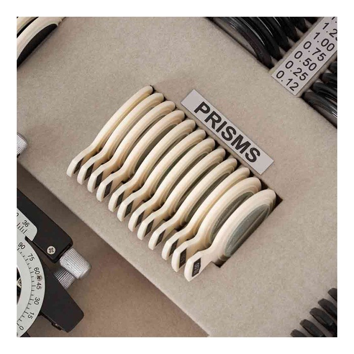 Набор пробных очковых линз с оправой на 232 линзы (пластик)