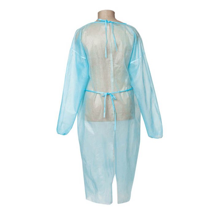 Халат одноразовый хирургический нестерильный, рукав на резинке