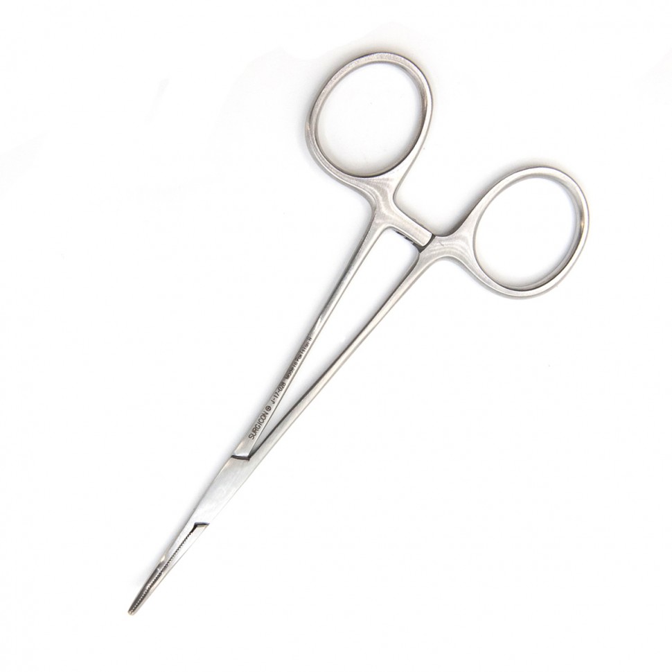 Зажим артериальный типа Mikro-Mosquito изогнутый, 12 см