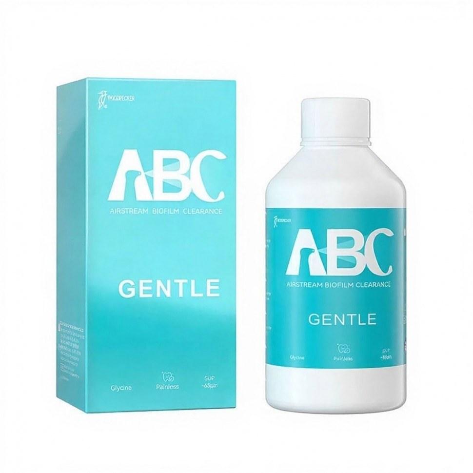 Порошок профилактический для профессиональной гигиены PT-S3 Gentle на основе глицина, 65 мк (200 г) Woodpecker
