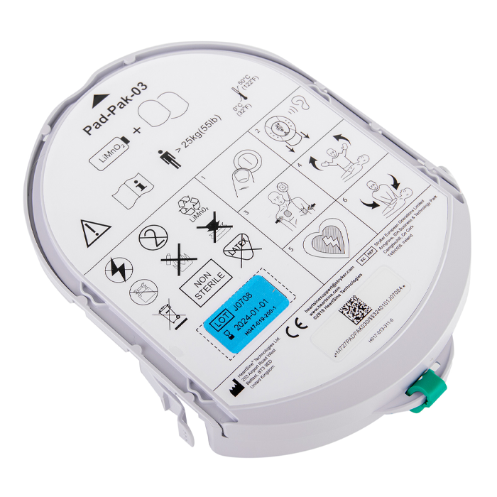 Автоматический внешний дефибриллятор Samaritan PAD 350P с принадлежностями HeartSine