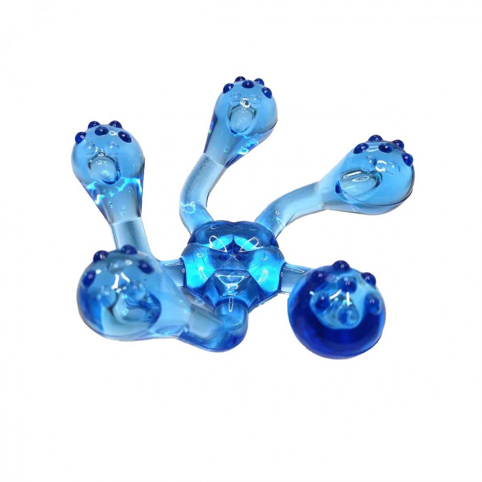 Массажёр «Лапонька-2» с шипами на пяти массажных элементах