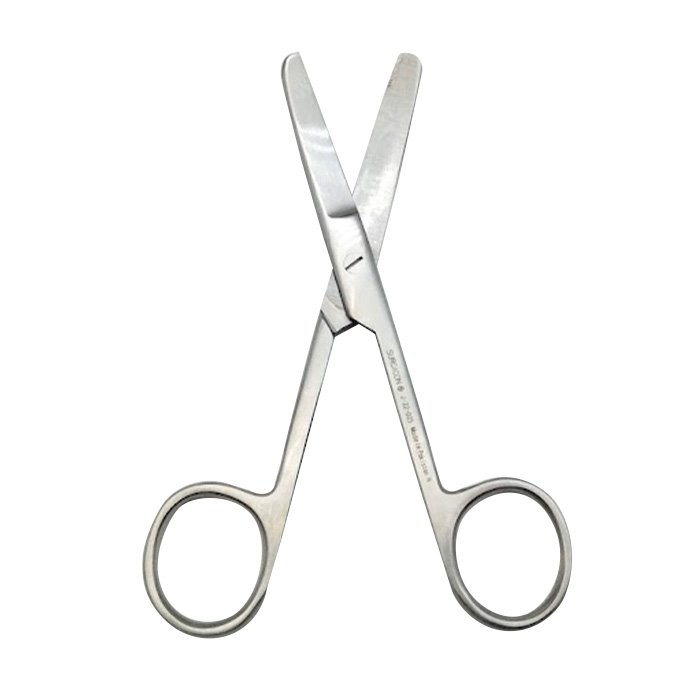 Ножницы тупоконечные вертикально изогнутые детские 115 мм Surgicon